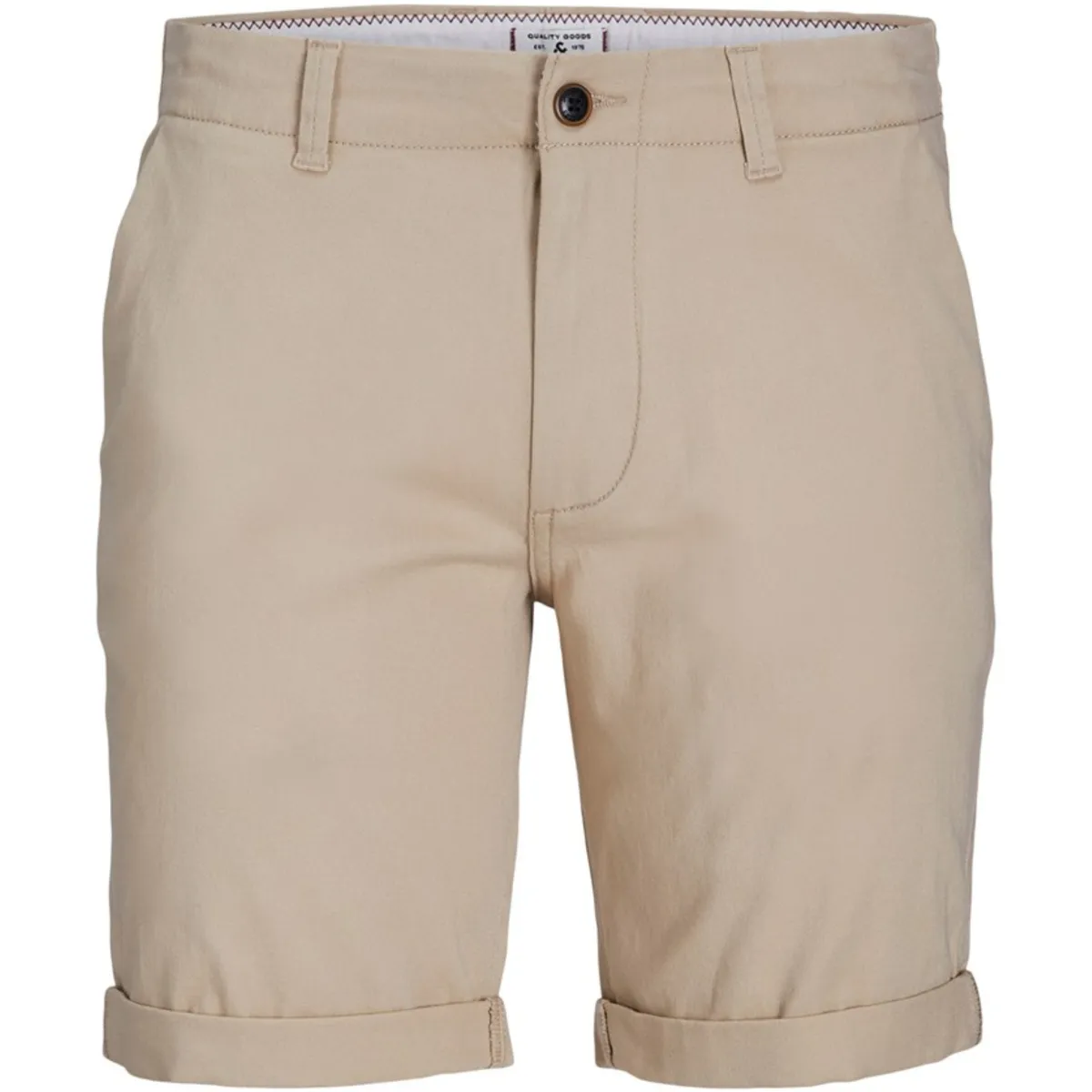 12201343 JPSTDAVE JJCHINO SHORTS AKM JNR OXFORD TAN