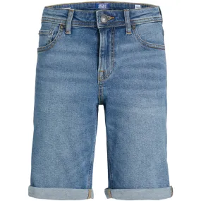 12225185 JJIRICK JJIORIGINAL SHORTS MF 302 JNR BLUE DENIM