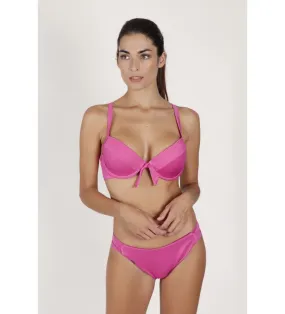 ADMAS BIKINI PUSH UP CORDUROY ROSA