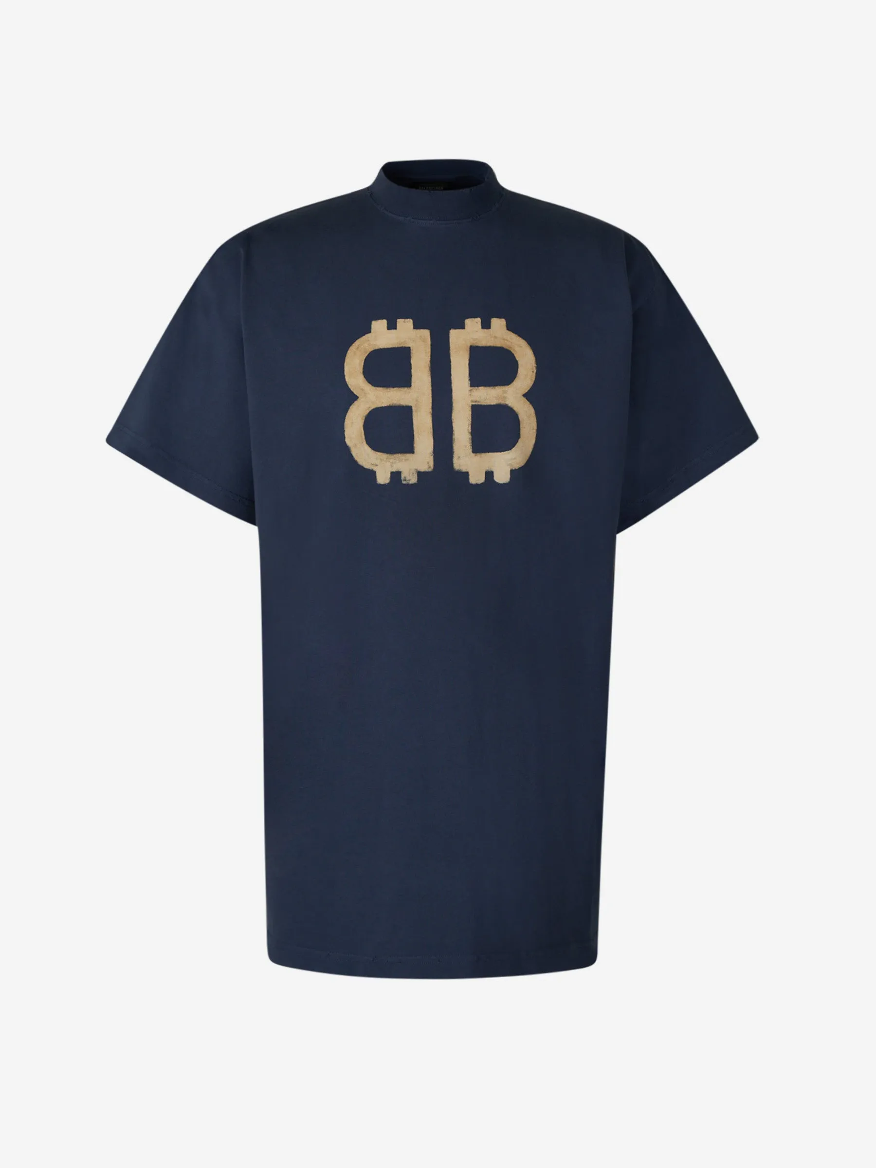 Balenciaga Camiseta Oversize Logo