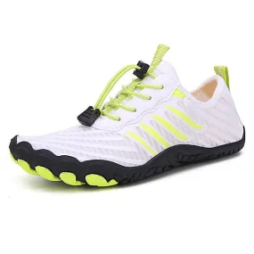 Beach Shoes For Women Men Barefoot Water Shoes Upstream Breathable Sport Shoe Quick Dry Swimming Sneakers White Color 35-46 Size