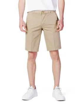 Blauer Cotton Shorts with Zip and Button Fastening