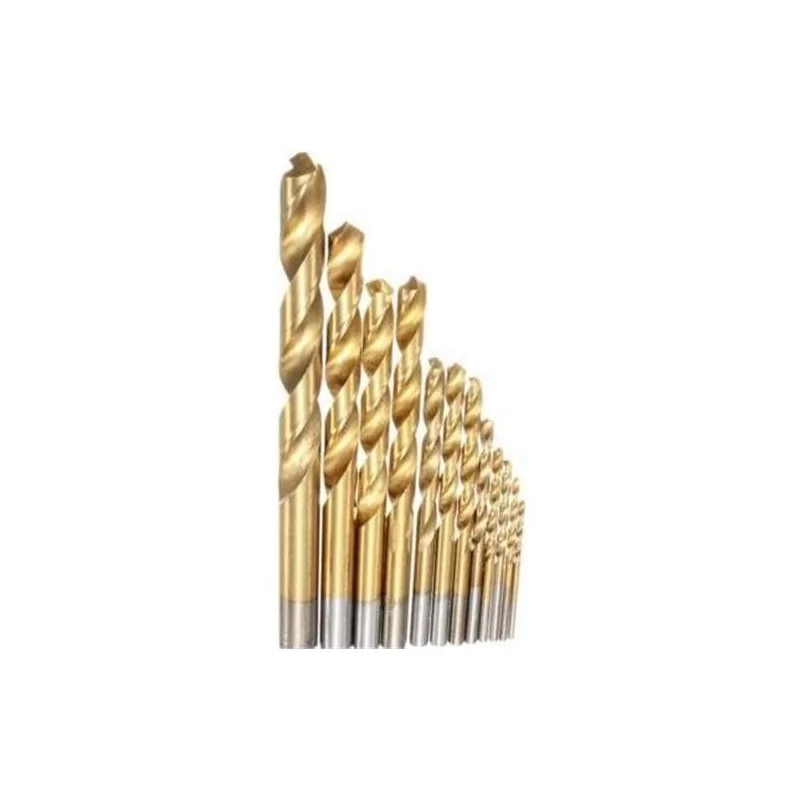 Broca Juego 13Pc Hss Titanio 02-08Mm Gf04 Scmc