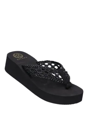 Chanclas sandalias playa KELARA k42017 negro