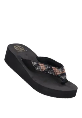 Chanclas sandalias playa KELARA k42021 negro