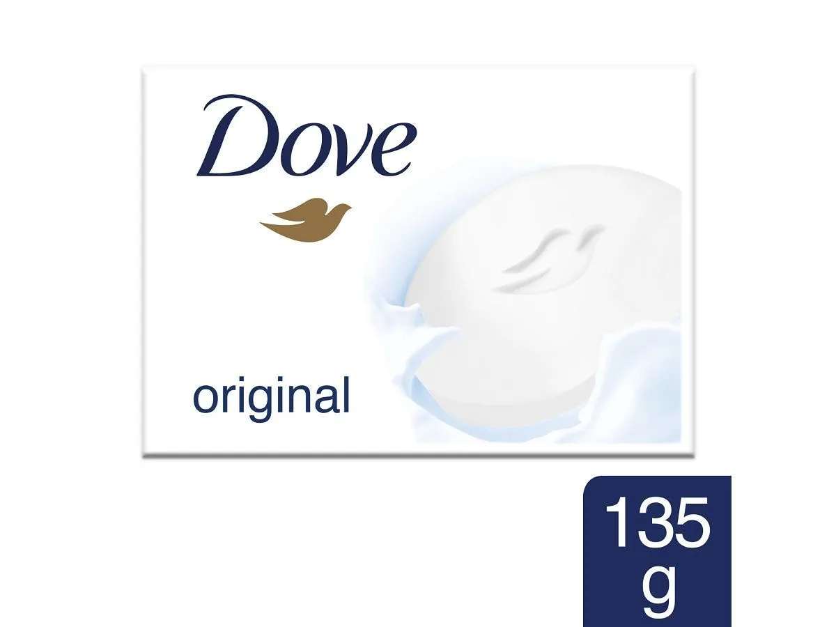 Combo Tienda Peso: Desodorante DOVE Original en Aerosol 250 ml + Jabón DOVE Original 135 gr