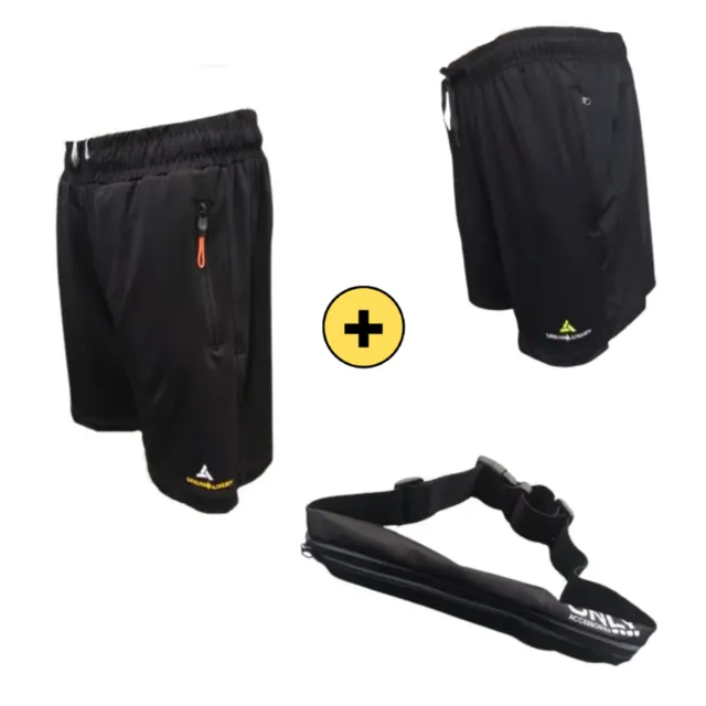 Combo tri! bermuda+short bolsillos+riñonera!!