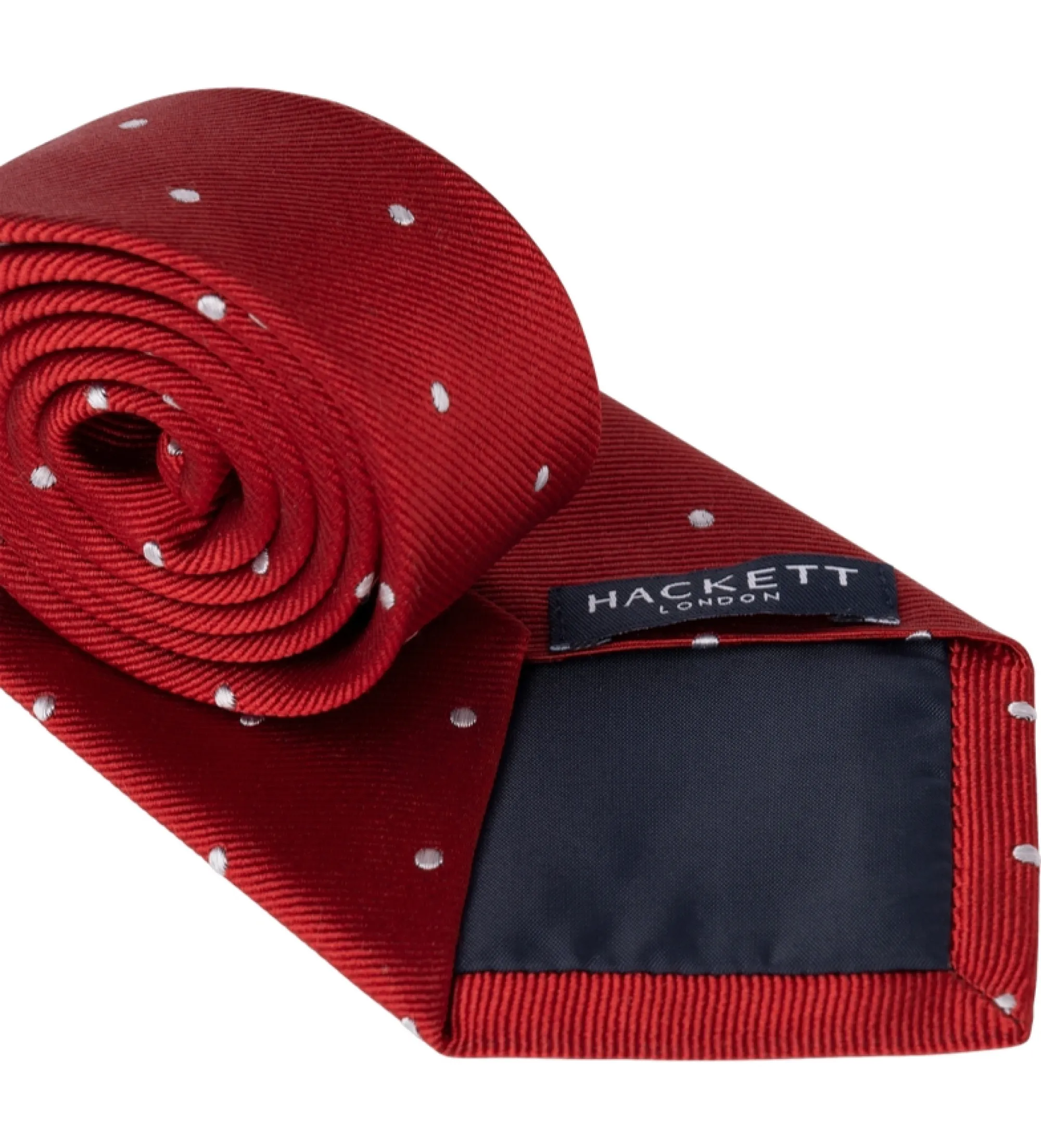 Corbata Mayfair Dot Rew Rojo