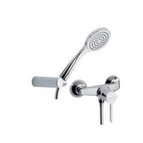 Grifo mononando de ducha con ducha de mano 6608 NT1 YPSILON - RAMÓN SOLER