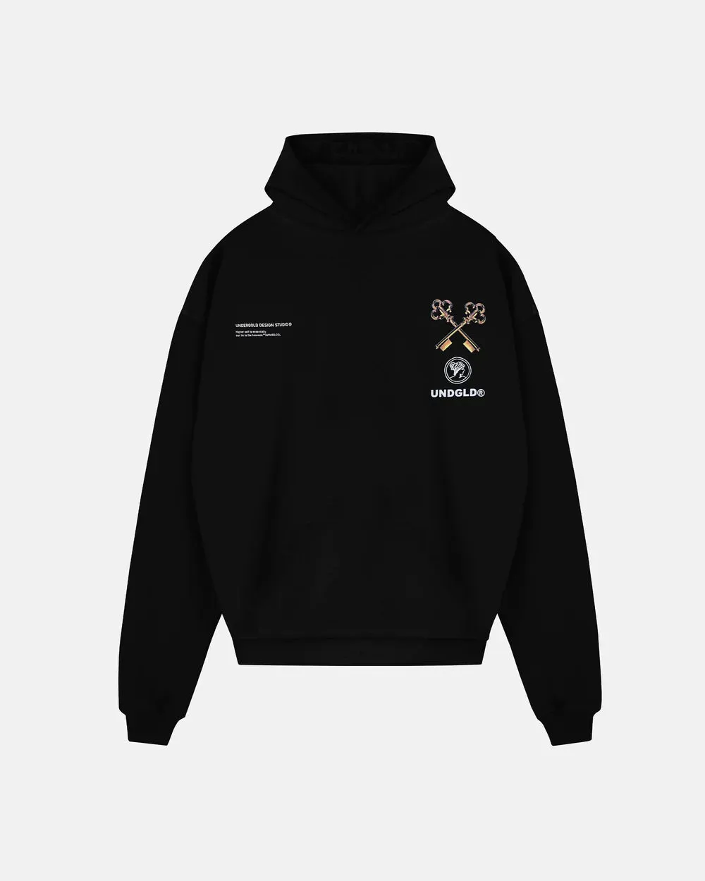 Hoodie Undergold Beyond Keys Black