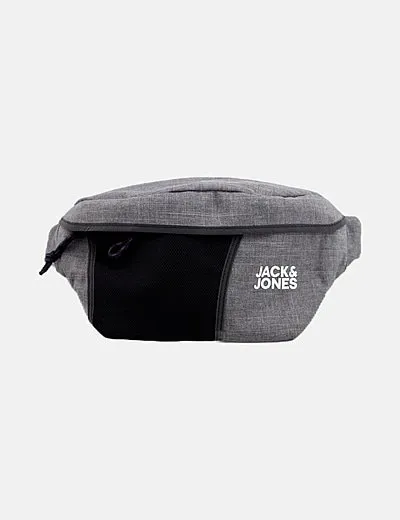 Jack & Jones Riñonera gris