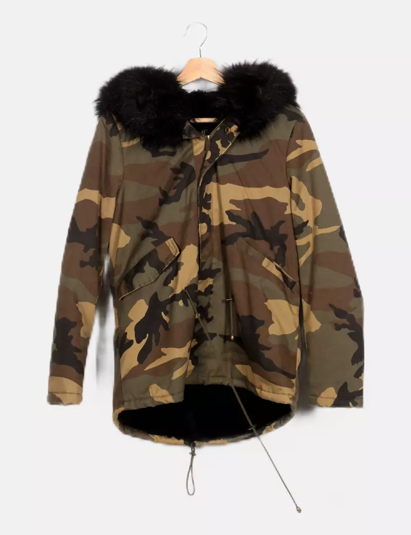 K.ZELL Parka verde militar