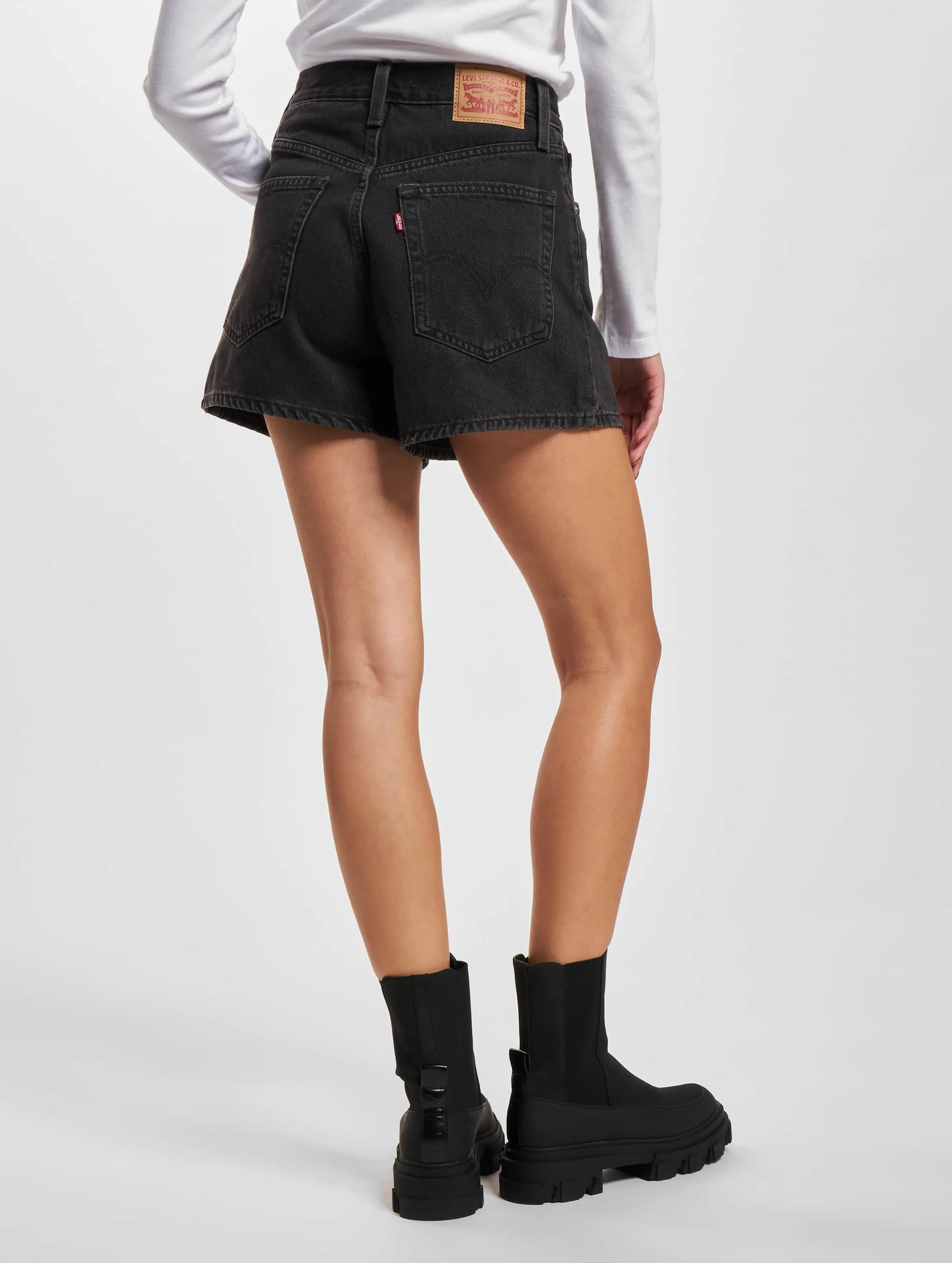 Levi's High Waisted Mom Shorts