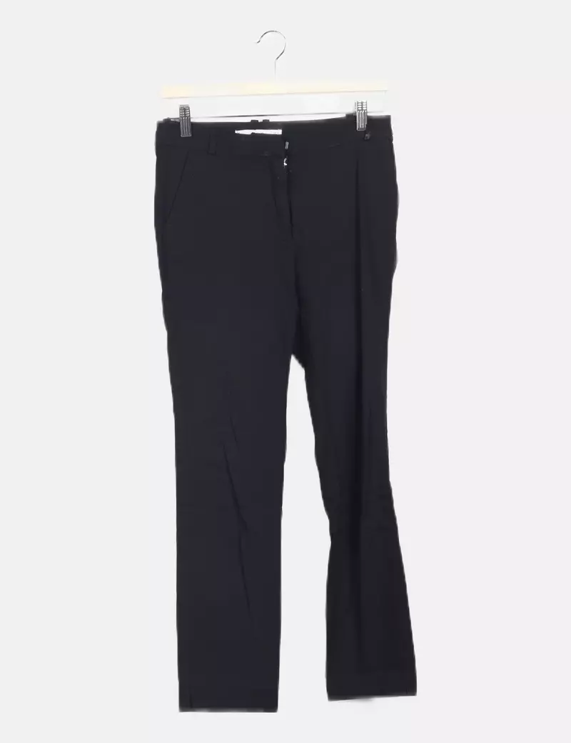 Mango Pantalón negro chino