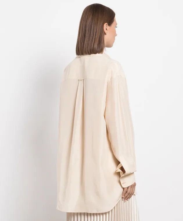 Max Mara Sportmax Beige silk shirt
