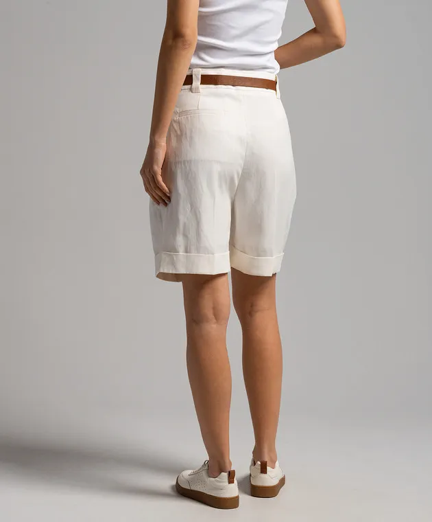 MooRER White ENGY shorts