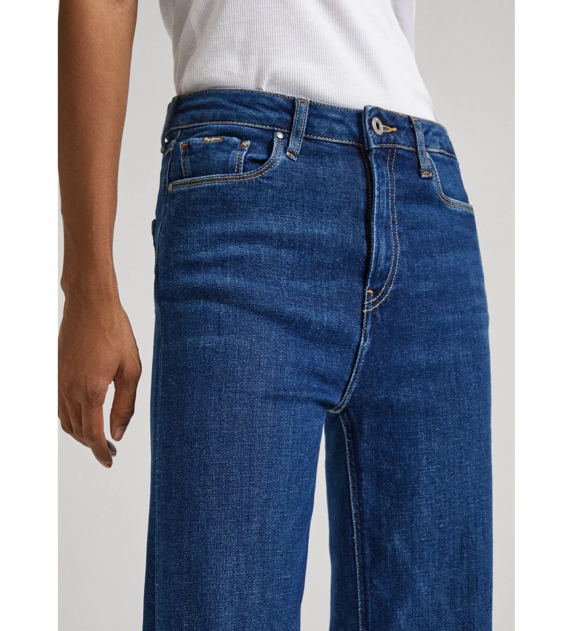 PEPE JEANS JEANS HIGH RISE AZUL