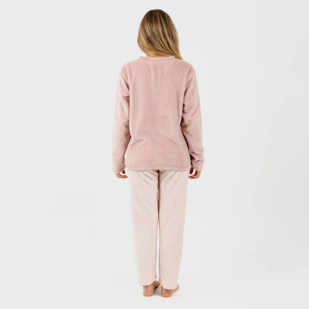 Pijama coral Raya Paloma rosa