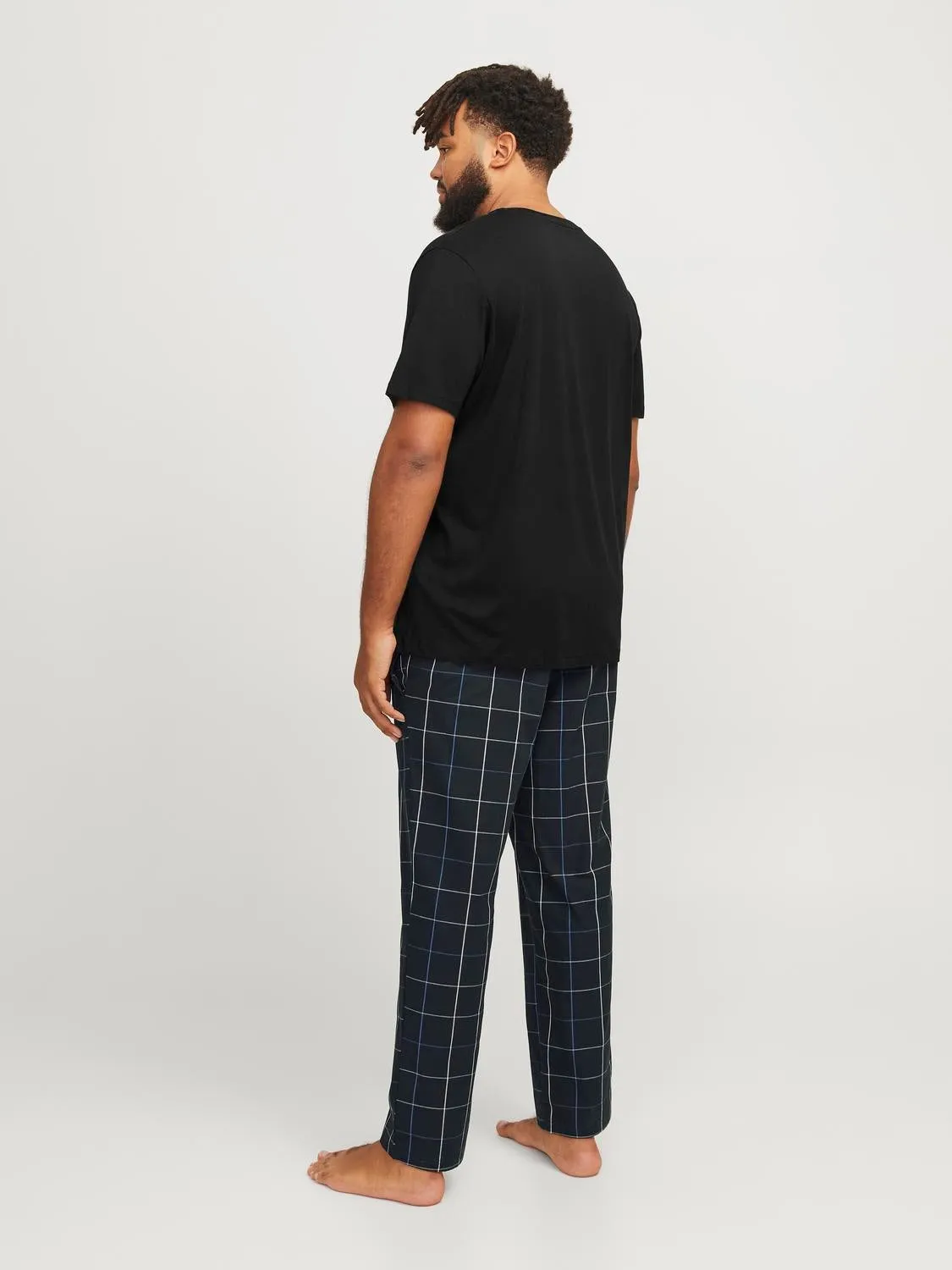 Plus Size Paquete de 2 Pijama | Negro | Jack & Jones®