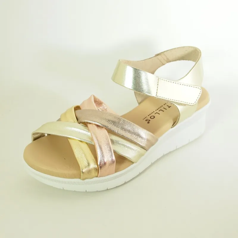 Sandalias Pitillos 5540 Oro