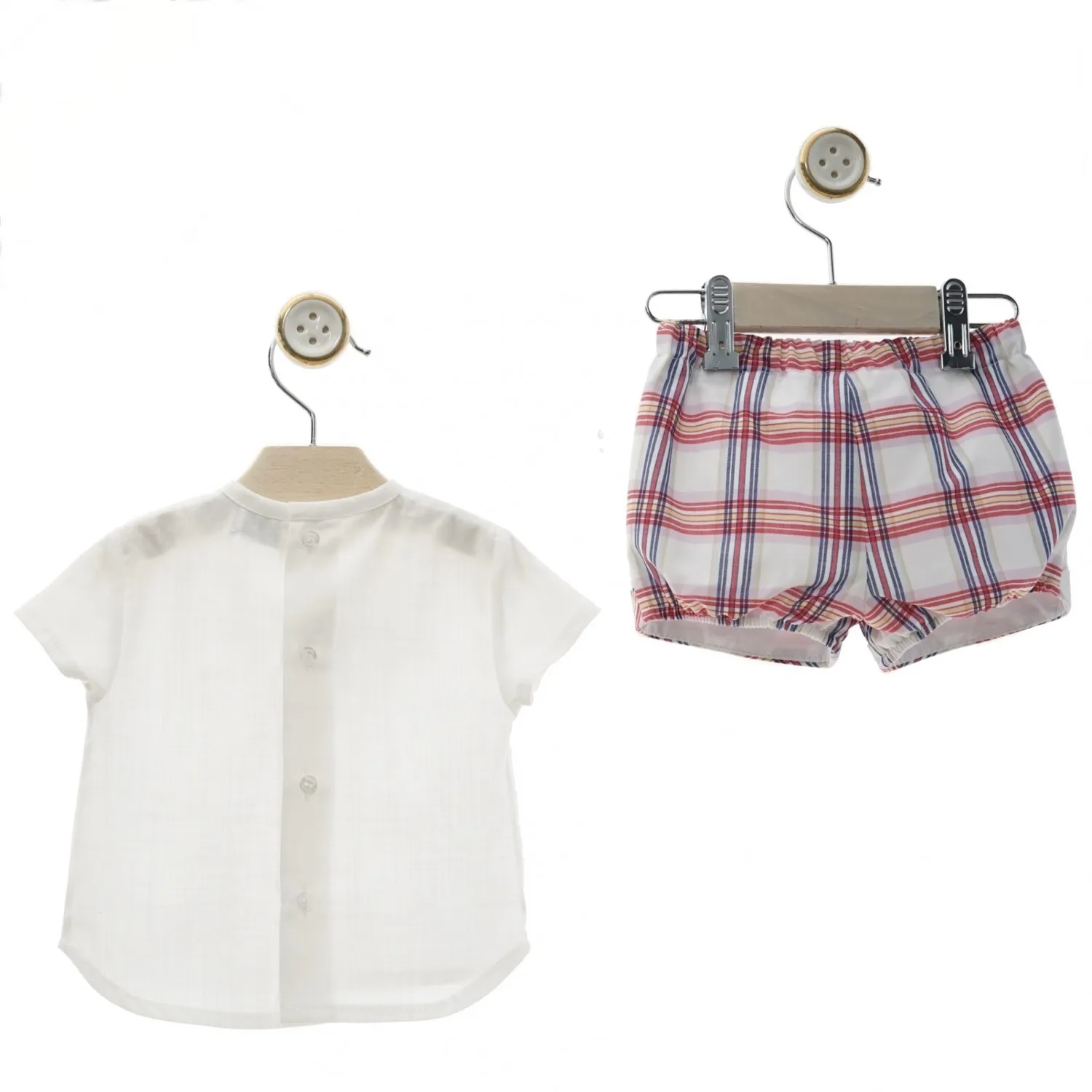 Set for boy shirt and shorts Fish Collection