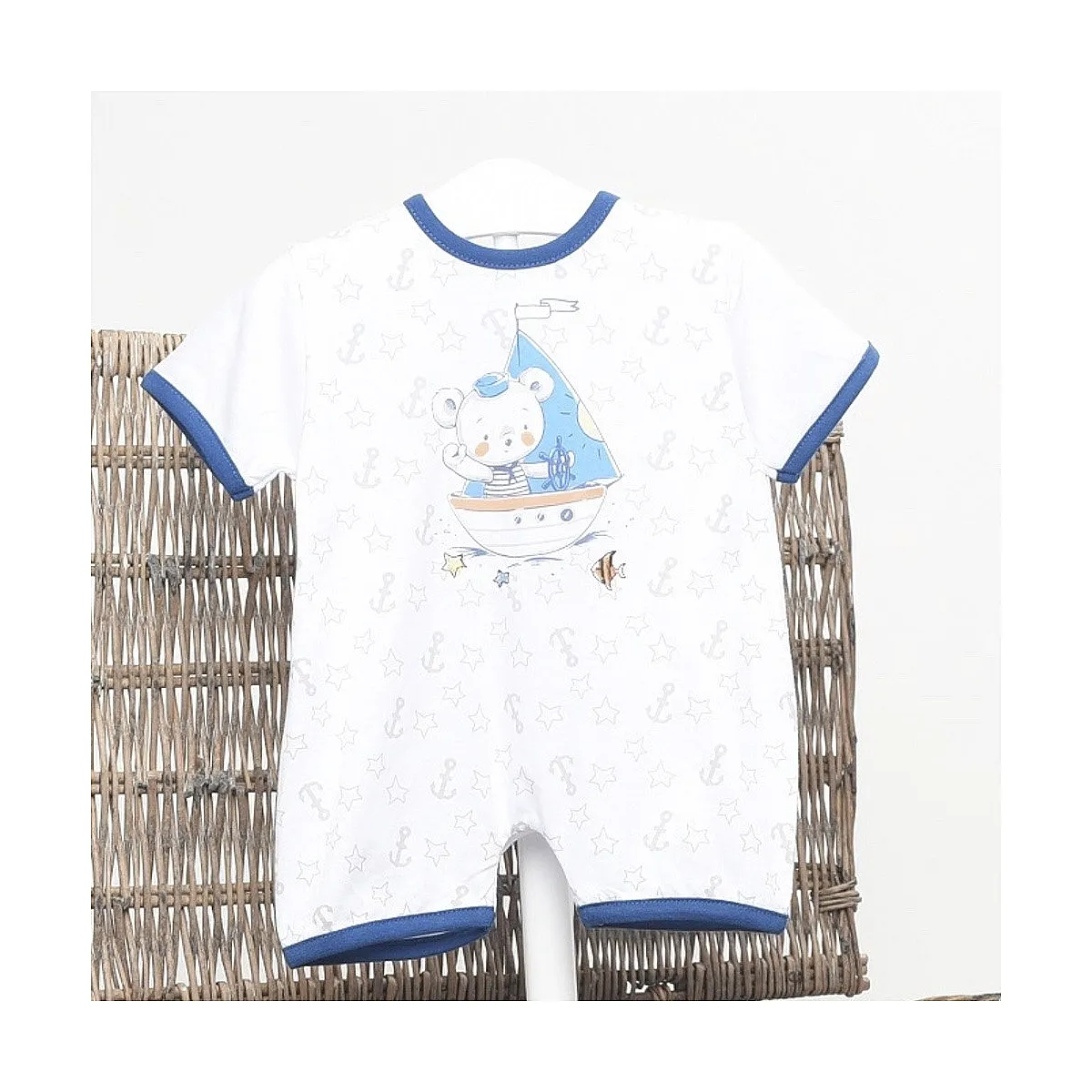 SLEEPER SHORT SLEEVE AND SHORTS BEAR SHIP