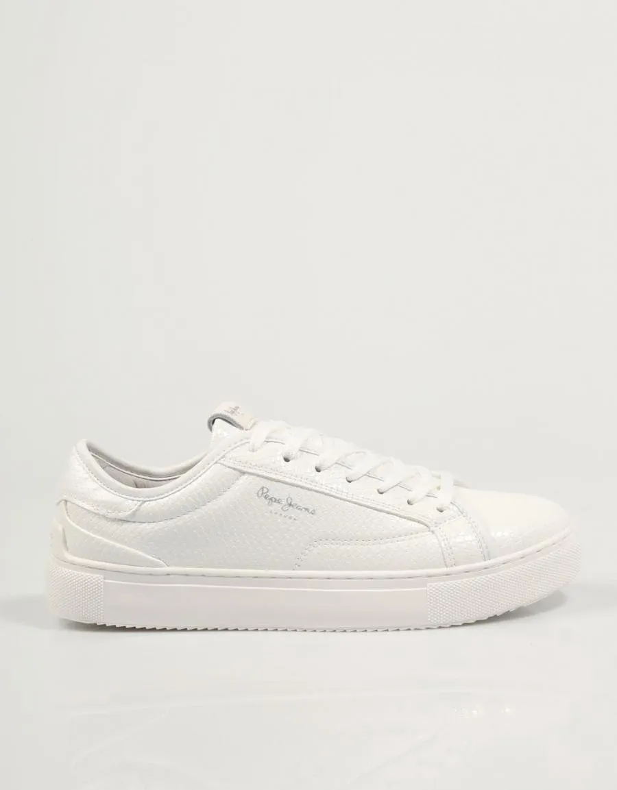  sneakers PEPE JEANS Adams Snaky Pls31539 en White 83123