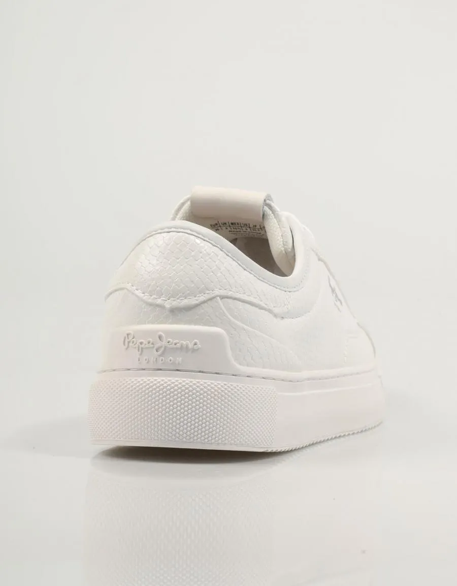  sneakers PEPE JEANS Adams Snaky Pls31539 en White 83123