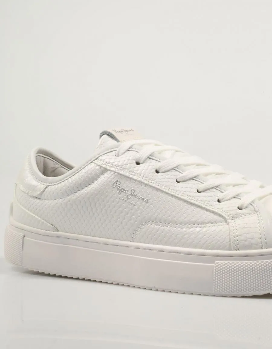  sneakers PEPE JEANS Adams Snaky Pls31539 en White 83123