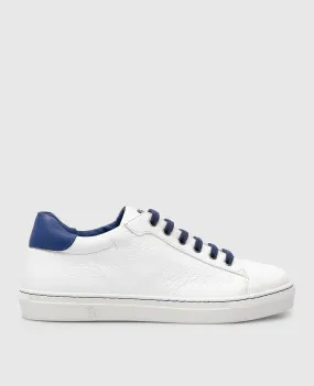 Stefano Ricci Kids White Leather Sneakers