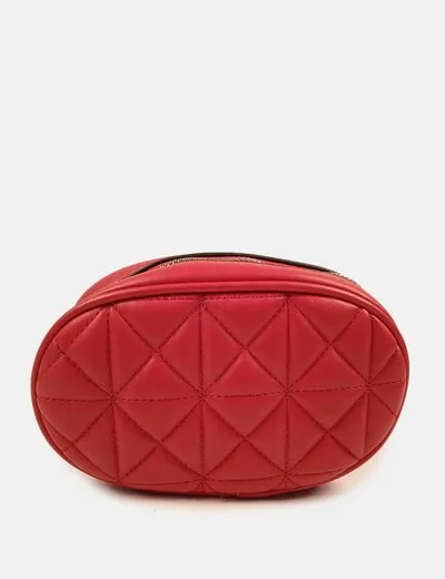 Stradivarius Riñonera roja pequeña