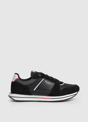 Tenis Pepe Jeans Hombre Tour Basic Color Negro