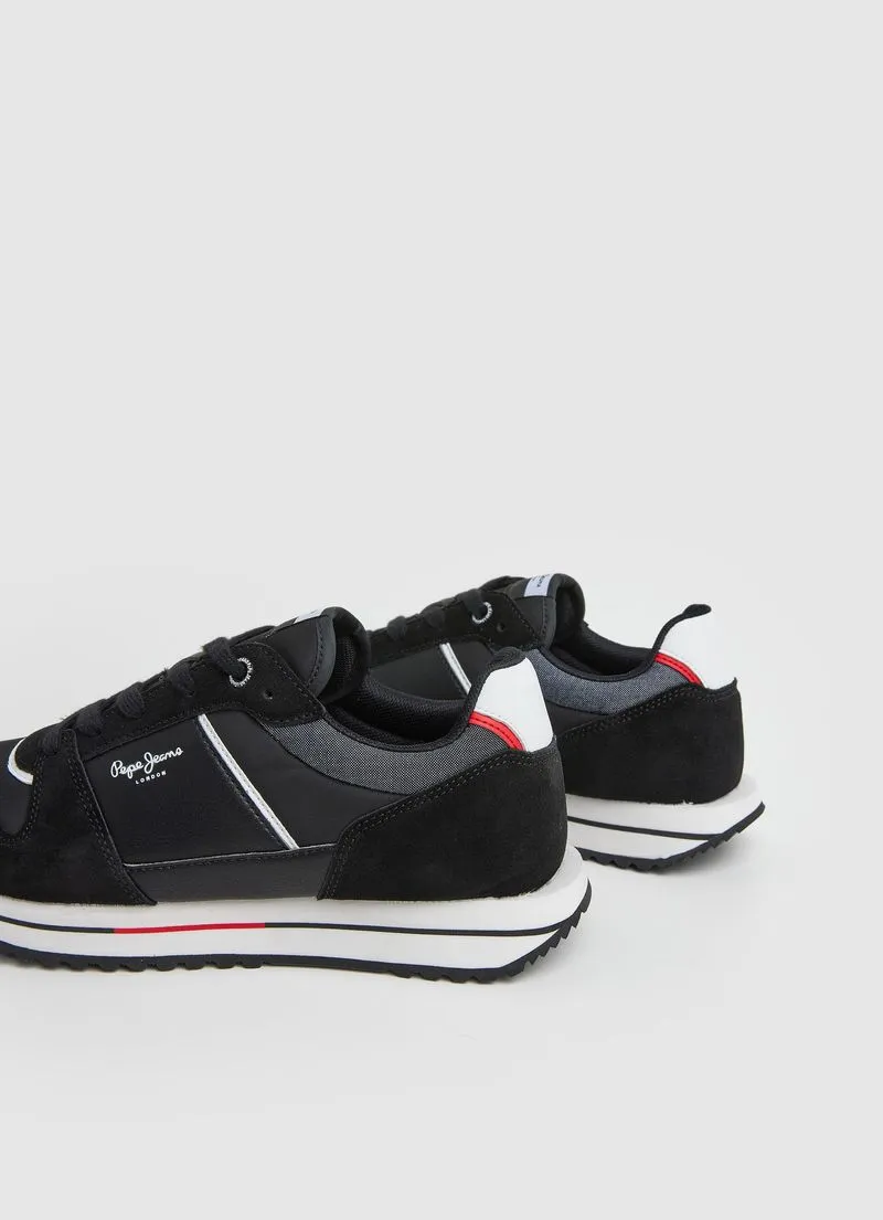 Tenis Pepe Jeans Hombre Tour Basic Color Negro