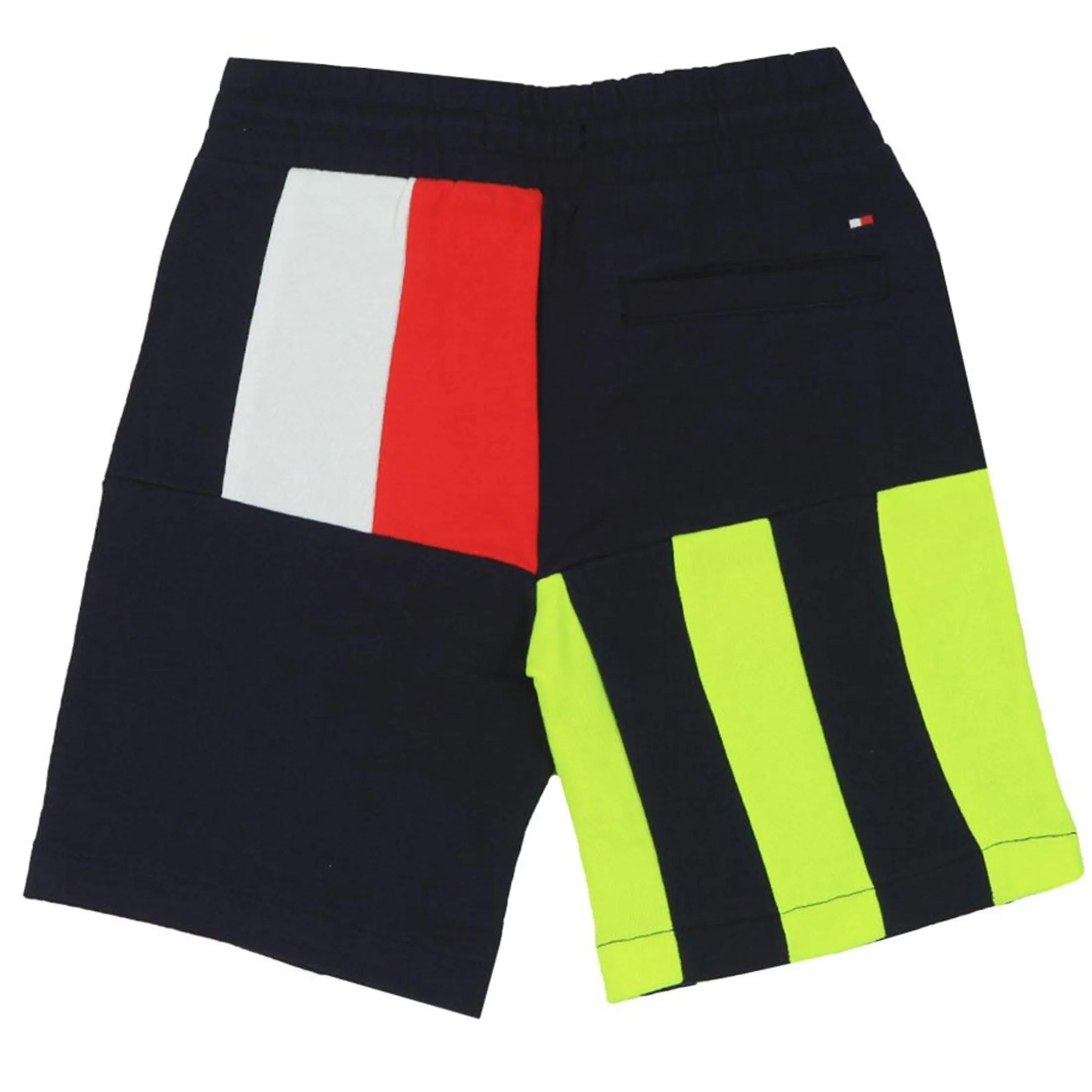 Tommy hilfiger boys navy sailing colour block shorts kb05679c87