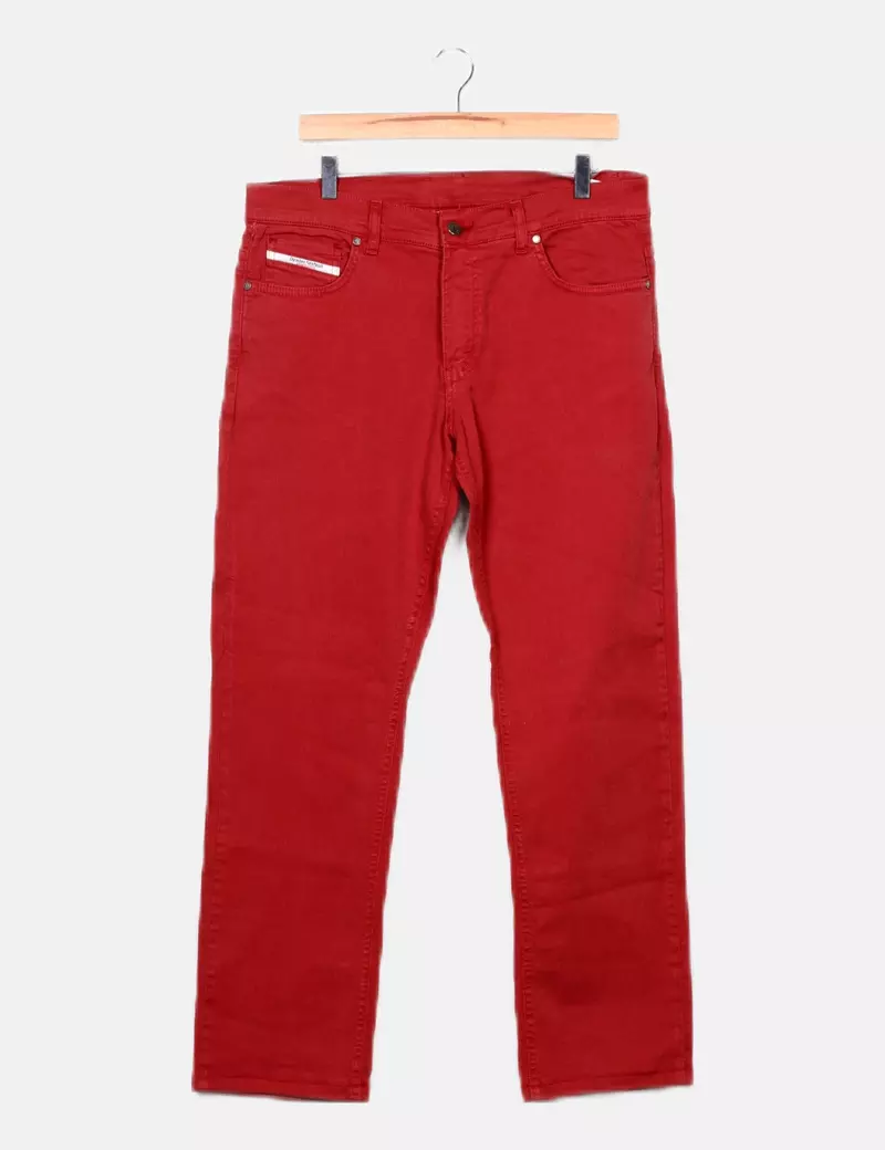 Tusach Pantalón granate básico