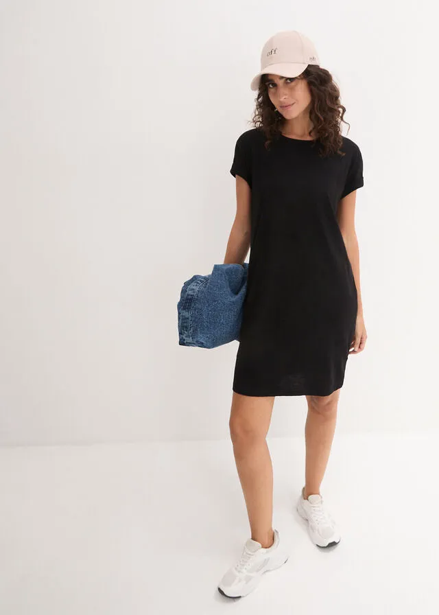 Vestido boxy Negro