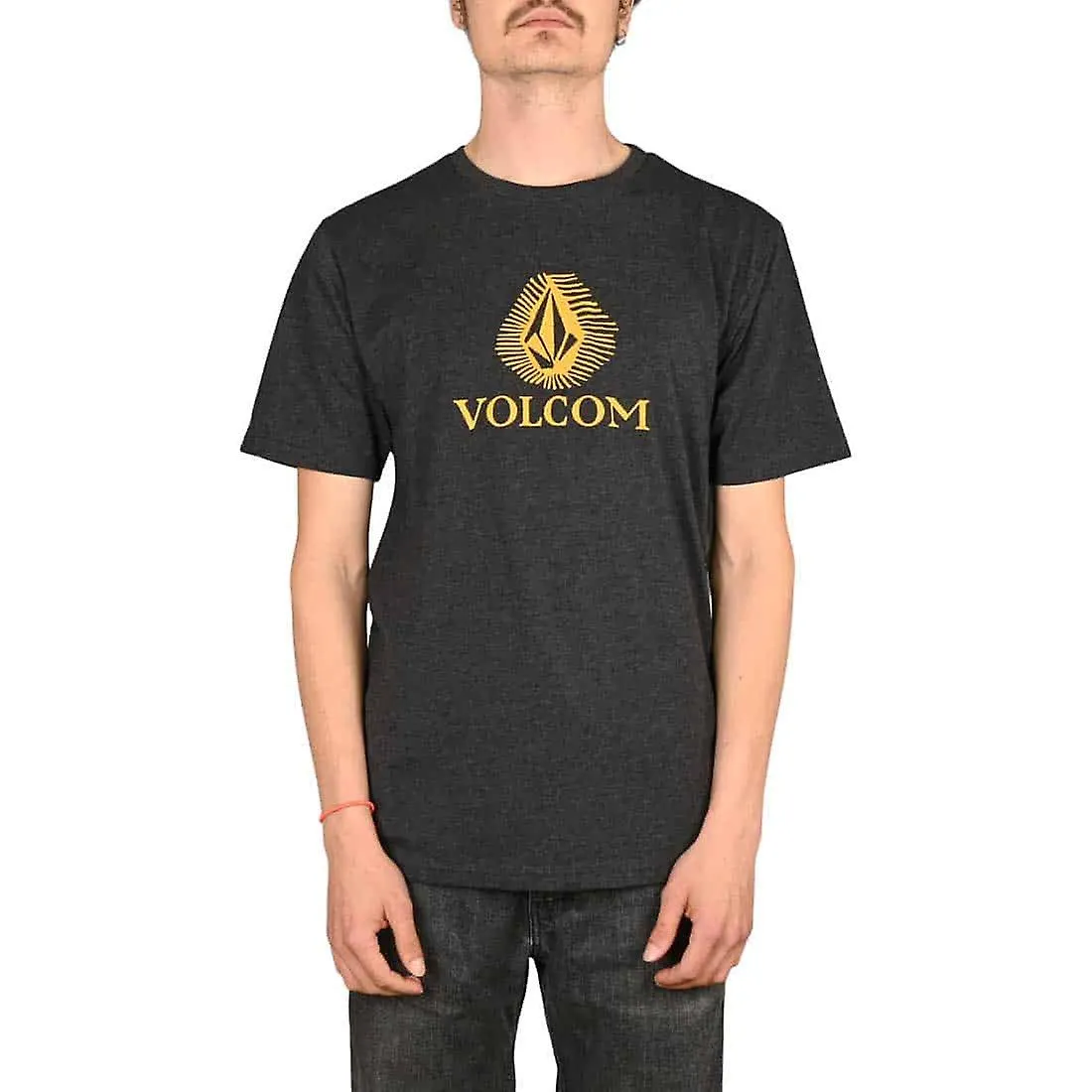 Volcom Offshore Stone S/S camiseta - Heather Black