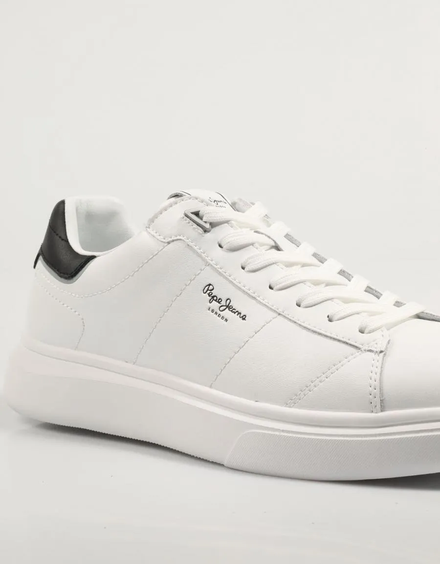  zapatillas PEPE JEANS Eaton Basic Pms30981 en Blanco 83095