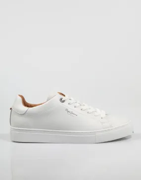  zapatillas PEPE JEANS Joe Cup One - Pms30840 en Blanco 80336