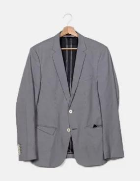 Zara Blazer estampada multicolor