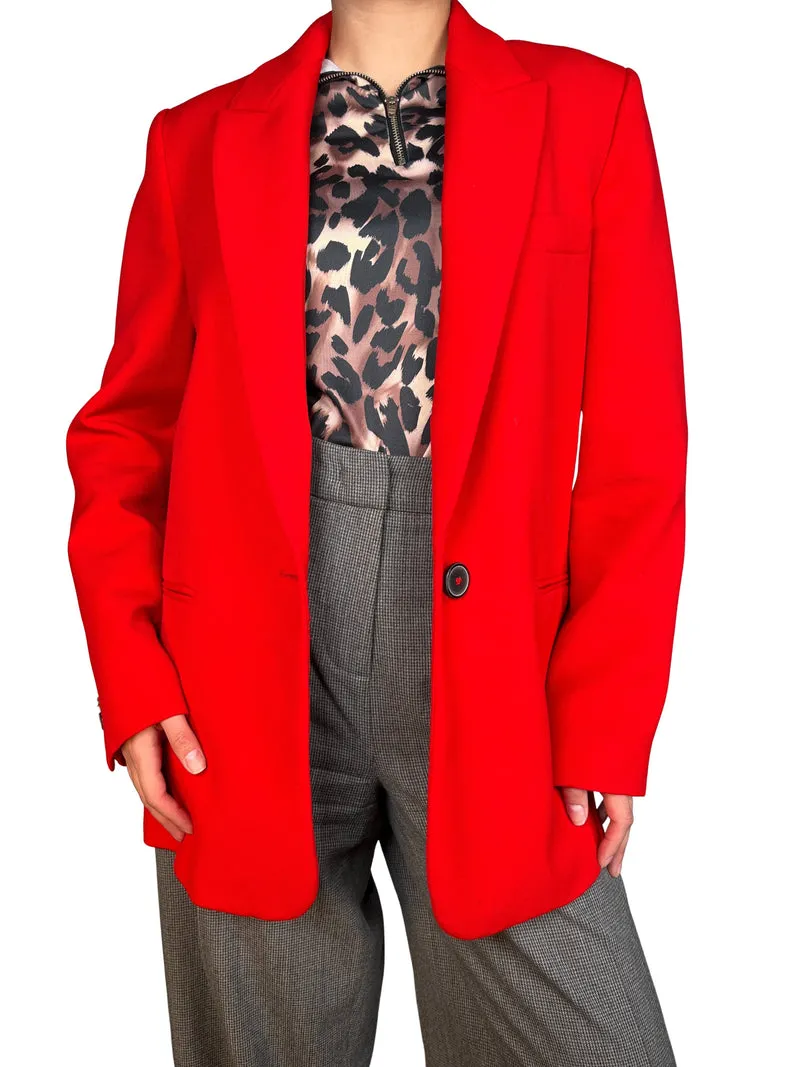 ZARA Blazer Rojo